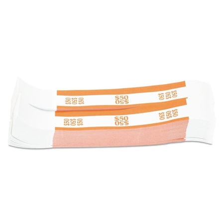 Favor CTX Currency Straps with Dollar Bills - Orange - 50 in., 1000PK FA3762302